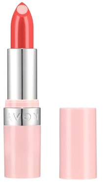 Avon HYDRAMATIC SHINE Lippenstift - Coral - Glänzender Lippenstift mit Hyaluronkern, Feuchtigkeit und Schutz vor Austrocknen