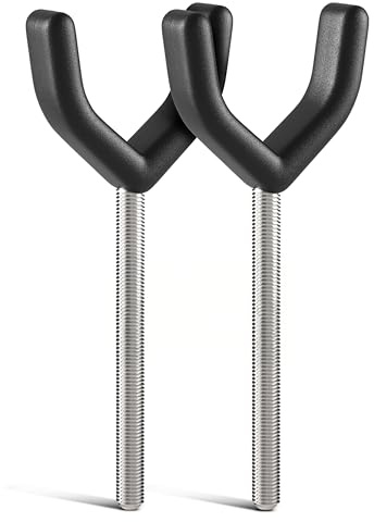 BOMI Y-Adapter 2er Set für Türschutzgitter & Treppenschutzgitter I Universal für Geländer bis 40 mm, Anti-Rutsch, kompatibel mit M8 & M10 Gewinde | Schnelle Montage ohne Bohren am Kinderschutzgitter