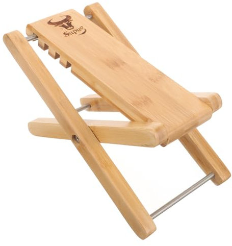 Toyvian Holz Gitarren-fußhocker Stabiler Fußstütze Für Gitarre Höhenverstellbar Für Erwachsene Gitarrenzubehör Mit Klassischem Design Sorgt Für Komfort Und Stabilität Beim Spielen