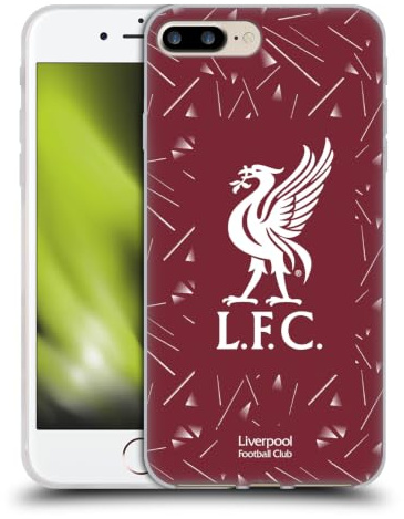 Head Case Designs Officially Licensed Liverpool Football Club Home 2025/26 Kit Gel Case [Military Grade Protection] Compatible with Apple iPhone 7 Plus/iPhone 8 Plus and Compatible with MagSafe