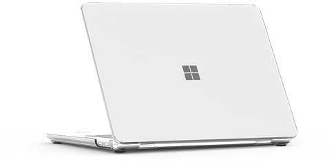 Se7enline for Microsoft Surface Laptop 13 in Case 2025#2095,Frosted Clear | Windows PC with Snapdragon CPU & Copilot Version Hard Shell Laptop Case Washable Keyboard Cover Anti-Scratch Anti-Drop Slim