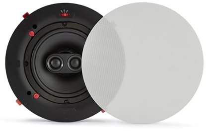 Q ACOUSTICS Easyfit QI 65CWE IPX4 rated In-Ceiling Install Speaker - 6.5 inch Driver - 19mm Tweeter - Stereo/Pair (2)
