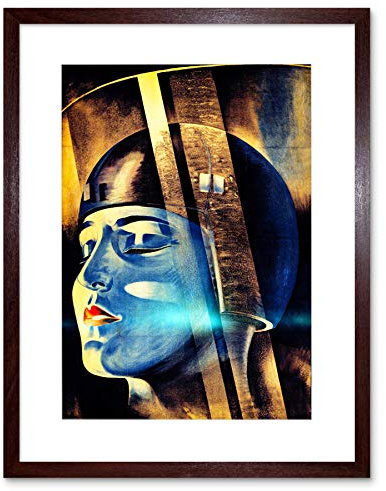 Wee Blue Coo VINTAGE MAGAZINE COVER METROPOLIS 1927 GRAUL NEW FRAMED ART PRINT B12X11484
