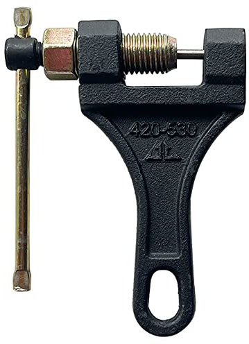 Herramienta de remachado para motocicleta ATV Dirt Bike Scooter Bicicletas Tractor cadena Break # 420, 428, 520, 525, 528, 530
