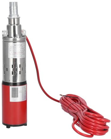 DC12V/10A Pompa Ad Acqua Solare Pompa per Pozzi Profondi Pompa Sommergibile a Vite Ad Alto Sollevamento per Barca da Pesca Irrigazione Agricola