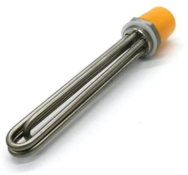 Élément Chauffant Élément Chauffant de l'eau en Acier Inoxydable 304, 1 1/4 Pouces, thermoplongeur électrique for réservoir d'eau Solaire, 220V 380V (Color : 380V 210mm 4.5KW)