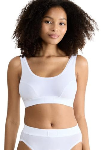 Sloggi Double Comfort T Top Bra, Bianco, 46 Donna