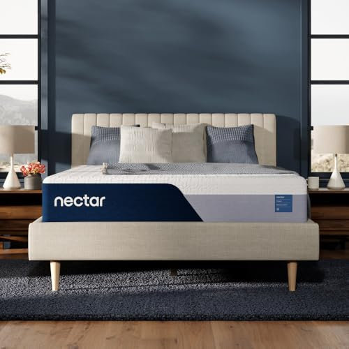 Nectar Classic 12” Twin Mattress - Medium Firm - Contouring Memory Foam - Cooling Top Layer - Back Pain Relief - Mattress in a Box - 365-Night Trial & Forever Warranty