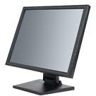 Pantalla táctil LCD moderna de 17 con sistema de monitor de caja POS USB VGA pantalla táctil negra