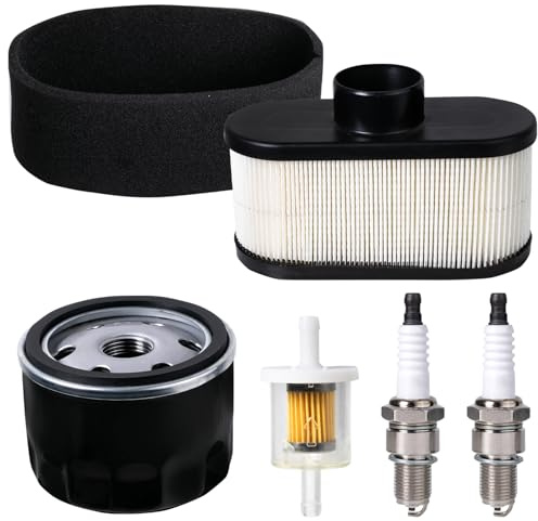 Kit de mise au point BenTsD compatible avec le moteur FR691V pour tondeuse à gazon Kawasaki FR730V FS541V FS651V FS691V, filtre à air de remplacement 11013-0752 et filtre à huile 49065-7007