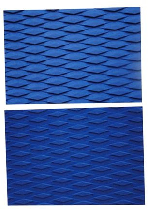 FUUGlan Rutschfestes Surfbrett-Skimboard-Traktionspad, Deck-Grip, Schwanzpolster, Surf-Skimboard, Deck, Traktionspad, 2 Stück