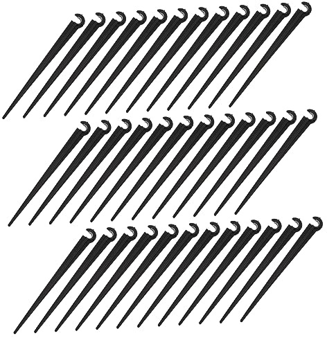 Toyvian 200 Pièces Piquets de Fixation pour Arrosage à Outils de Support de Jardinage Pratiques et Durables