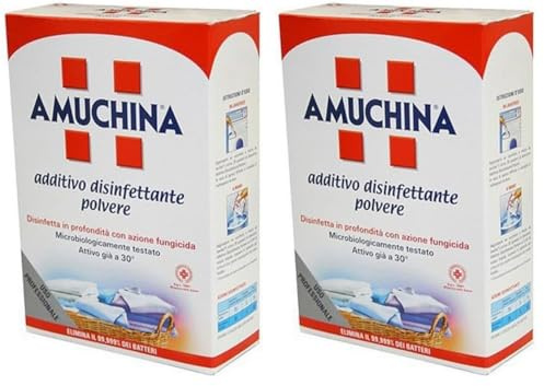 Amuchina Additivo Bucato Polvere, 1.5 kg (Confezione da 2)