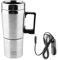 Electric Kettle, Car Kettle 350ML + 150ML Stainless Steel Car Electric Kettle Coffee Tea Water Heating Cup 12V kettle