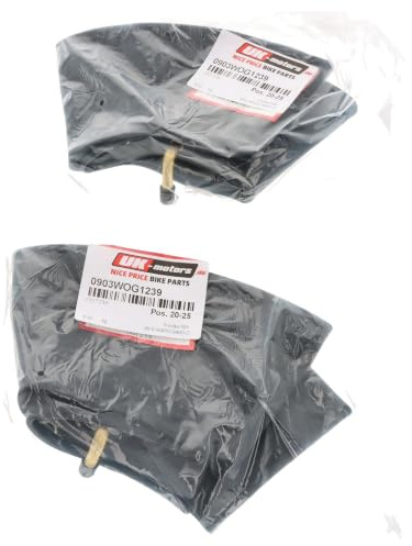 2 x 4.00-10 4.50-10 Schlauch JS-87C Anhänger Reifen Karre Aufsitzmäher 10 Zoll