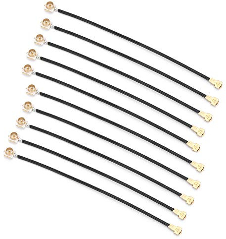 10 Stück IPEX-4 MH4 Gen4 UFL-Buchse zu IPEX-1-Kabel, IPEX-4 IPEX MHF4 Gen4 UFL-Buchse zu IPEX-1-Anschluss für AX200 / 9260 8265