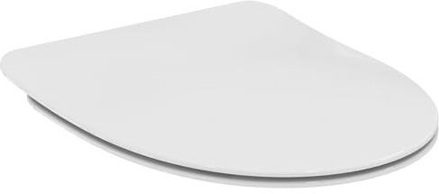 Ideal Standard i.life A WC-Sitz mit schlanker Form – Weiß (Alpin) | WC-Sitz aus langlebigen Material hergestellt, T467501