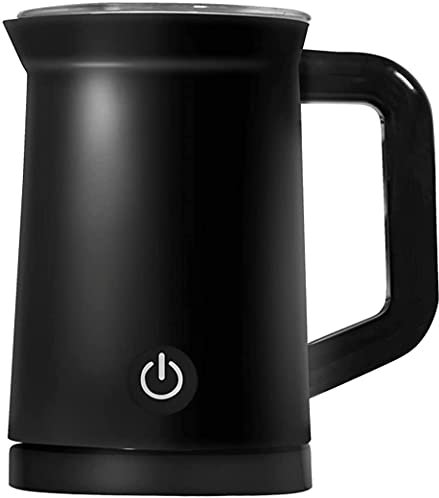 Milk Frother Electric Milk Steamer Coffee Frother Household 500W Hot Chocolate Automatic Milk Foamer with Hot and Cold Milk Functionality Stainless Steel 109