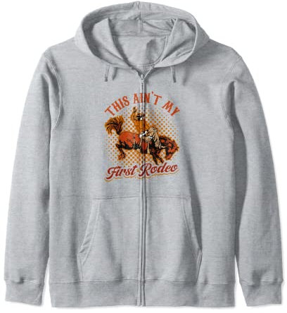 Dies ist nicht mein erster Rodeo-Western Kapuzenjacke