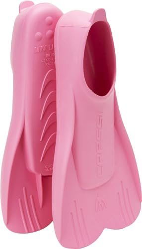 CRESSI Mini Light Fins Pink 34/35 - Aletas Cortas Unisex Niños, Buceo, Snorkel y Natación, Rosa, 34/35