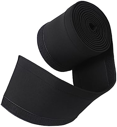 Angoily 2rotoli Coprimento Cavi Neoprene Da Organizzatore Di Cavi Per Ufficio e Casa Manicotto Protettivo Flessibile e Lavabile Elettrici e Accessori