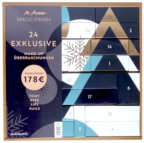 Adventskalender asambeauty 2024 Magic Finish Exklusive Make-Up