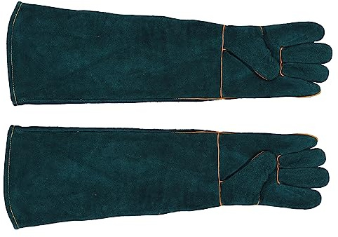 Handschuhe für den Umgang mit Tieren, Hundebiss-Ärmel, Tierkontrollhandschuhe, Bissfeste Schutzhandschuhe, Bissfeste Handschuhe für das Training von Hunden, Katzen, Vögeln,