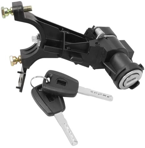 Anlseiod für Fiat Punto 3 2012-2024,Doblo 2 2010-2024,Grande Punto 2005-2024 Lenkradschloss mit Zündzylinder 51865543 51928526