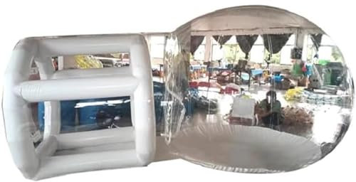 Transparentes Kuppelzelt für Partys und Camping im Freien, Panoramablick für Werbung und Ausstellungen