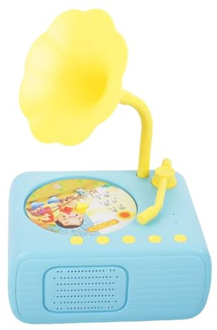 Generisch Kids Phonograph mit 96 Karten, Story Music Player für Kinder, Vintage Interactive Vorschulbildungspädagogik für 3-6 Jahre alt