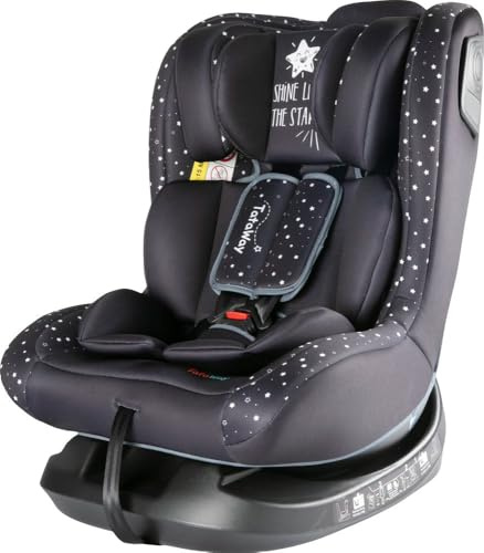 Tataway Autositz, 40-105 cm, I-SIZE R129 — Zugelassen für Kinder von 0 bis 4 Jahren —, Babyverkleinerung, neigbar — maximale Sicherheit