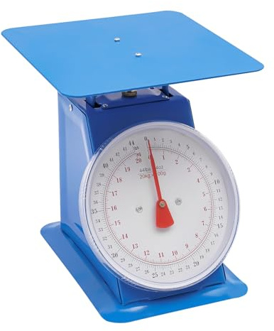 44-LBS Heavy Duty Portion-Control Mechanical Kitchen Scale - Food Scale Industrial Dial Scale for Accurate Food Measurement and Portion Control (44-LBS)