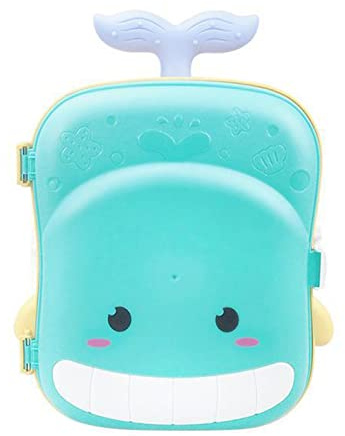 AMISENK Sandspielzeug Set Mit Trolley Koffer Einschließlich Wasserrad Schaufel Rechen Formen Outdoor Strandspielzeug Werkzeugsätze Für Jungen Und Mädchen