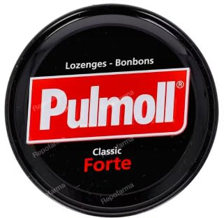 Classic Forte, Pastillas para la Garganta, Sabor Intenso, Caja 75 g. Pack de 4