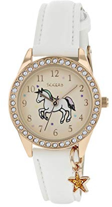 Tikkers Unisex Child Analogue Classic Quartz Watch with PU Strap TK0171