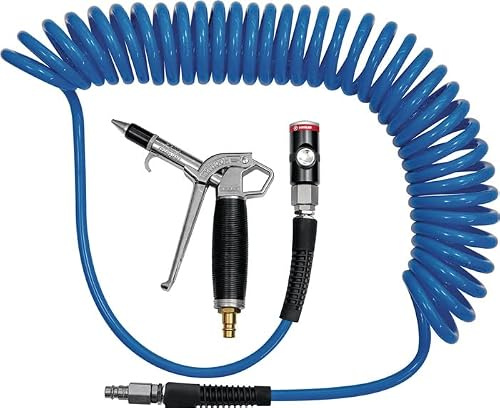 RIEGLER 159861-SPPST10300PU Spiralschlauch-Pistolen-Set Typhoon, PU-Schl.-ø 10x6,5, max. 3 m, 1Stk