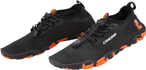 Cressi Molokai Shoes - Zapatillas Deportivas Multiusos Unisex Adultos, Negro/Naranja