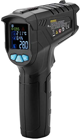 Infrarot Thermometer, Fydun IR01D Temperaturmessgerät LCD Display Berührungslose Digitale Temperaturmesser Höchste/Niedrigste Temperatur Eingestellte (Nicht für Menschen)