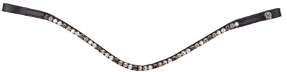 Waldhausen Stirnband X-Line Glam, schwarz, braun/Gold/beige/Silber, VB
