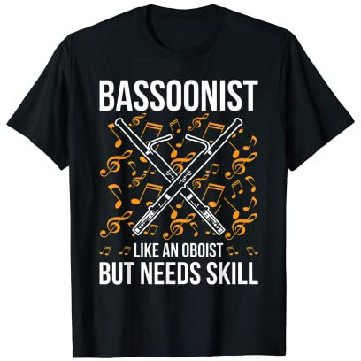 Fagott für Fagott Spieler Fagott Musiker Fagott Fagott T-Shirt