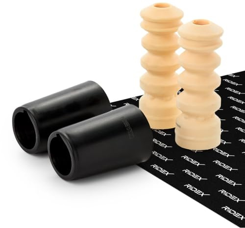 RIDEX Staubschutzsatz Stoßdämpfer Hinten Service Kit Kompatibel mit VW POLO 6N2 Polo Schrägheck 6N1 Polo Classic 6V2