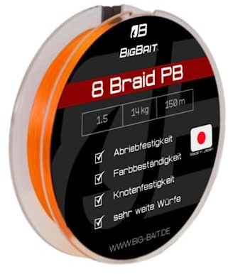 BigBait - 8 Braid PB Schnur - Verschiedene Ausführungen