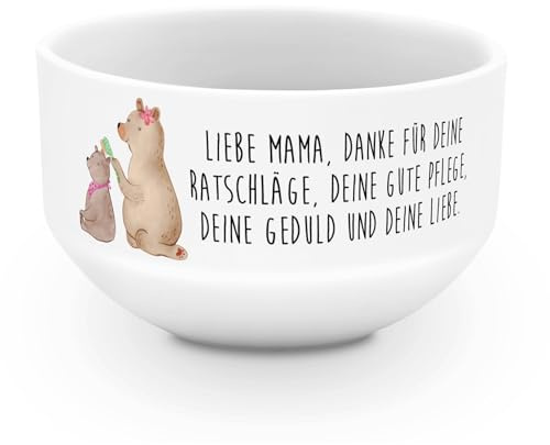 Mr. & Mrs. Panda Schüssel Bär Kind - Geschenk, Muttertag, Familie, Bruder, Mutter, Müslischale, Obstschale, Müsli, Mama, Lustig, dessertschale, reisschale