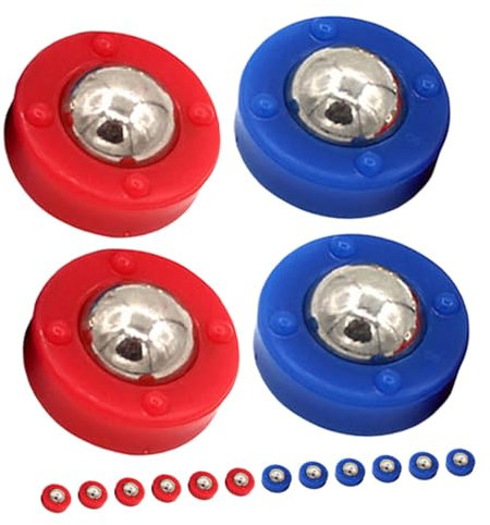 BESPORTBLE Tabletop-spielteile Shuffleboard Rolling Steel Plastic Für Brettspielzubehör