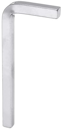 sourcing map L-Shaped Square Head Wrench 8mm Carbon Steel L-Key 4 Points Metric Bolt Wrenches Repairing Tool for Basic Home Repair DIY Project and General Applications