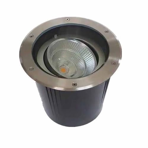 Foco De Luz LED Para Exteriores - Luces LED Para Exteriores, 24V CA Luz De Suelo Empotrada Con Ángulo Ajustable A Prueba De Agua IP67, Foco De Suelo COB Empotrado, Luz De Jardín Enterrada(Green,5W)
