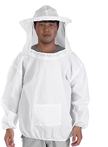 Imker-Kombination, Imkerjacke, Schleier, Kapuze, Schutzanzug für Imkerei, professionell, Imkerausrüstung für Imkerei