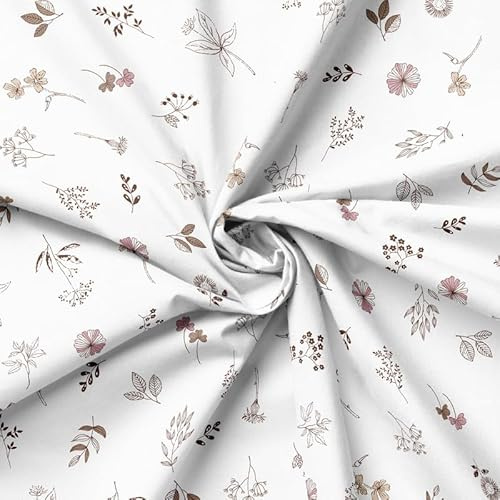 PAWOTEX Uni Jersey stoff meterware Kinder Dicken Jersey stoff mädchen winter jungen Baumwollstoff meterware gemustert Stoff meterware jersey zum Nähen von Kleidung Öko-Tex 100% Baumwolle 150cm x 50cm