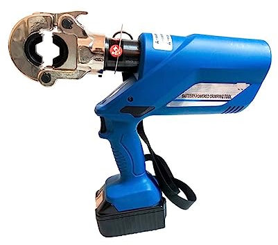 ZKLGS Pinza Crimpatrice, Pinze idrauliche elettriche Pinze terminali a Becco in Alluminio Rame, pinze a crimpare Ricaricabili Pinza a crimpare for Cavi Batteria al Litio Crimpatrice, Multistrato