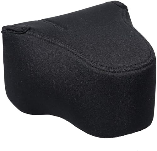 Digital Nc Neopren-Schutzhülle für Nikon Coolpix P1100, Schwarz (passt nur auf die Haube, wenn umgekehrt auf dem Objektiv)